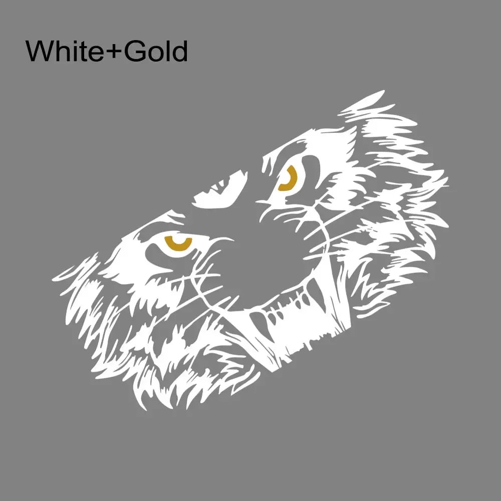 Tiger tailgate graphic decal for trucks, featuring a bold tiger design, suitable for Ford F-150, Silverado, RAM, and more.