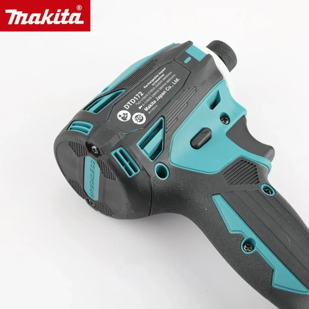 Cordless Impact Driver Brushless Motor 18V 180 N·m (133 ft·lb) T-Mode Electric Drill for Wood & Bolts FanzyMarket