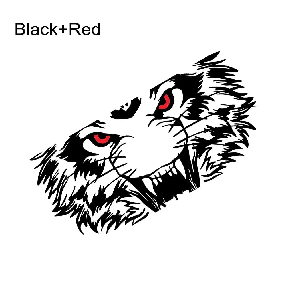 Tiger tailgate graphic decal for pickup trucks, featuring bold tiger design, fits Ford F-150, Toyota Hilux, Silverado, RAM, and more.