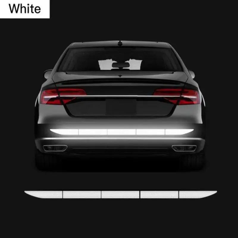 Car Wheel Hub Reflective Stripes Door Handle Safety Warning Sticker Car Rear Warning Tape Automobile Sticker Exterior Accessorie Econic Blanks