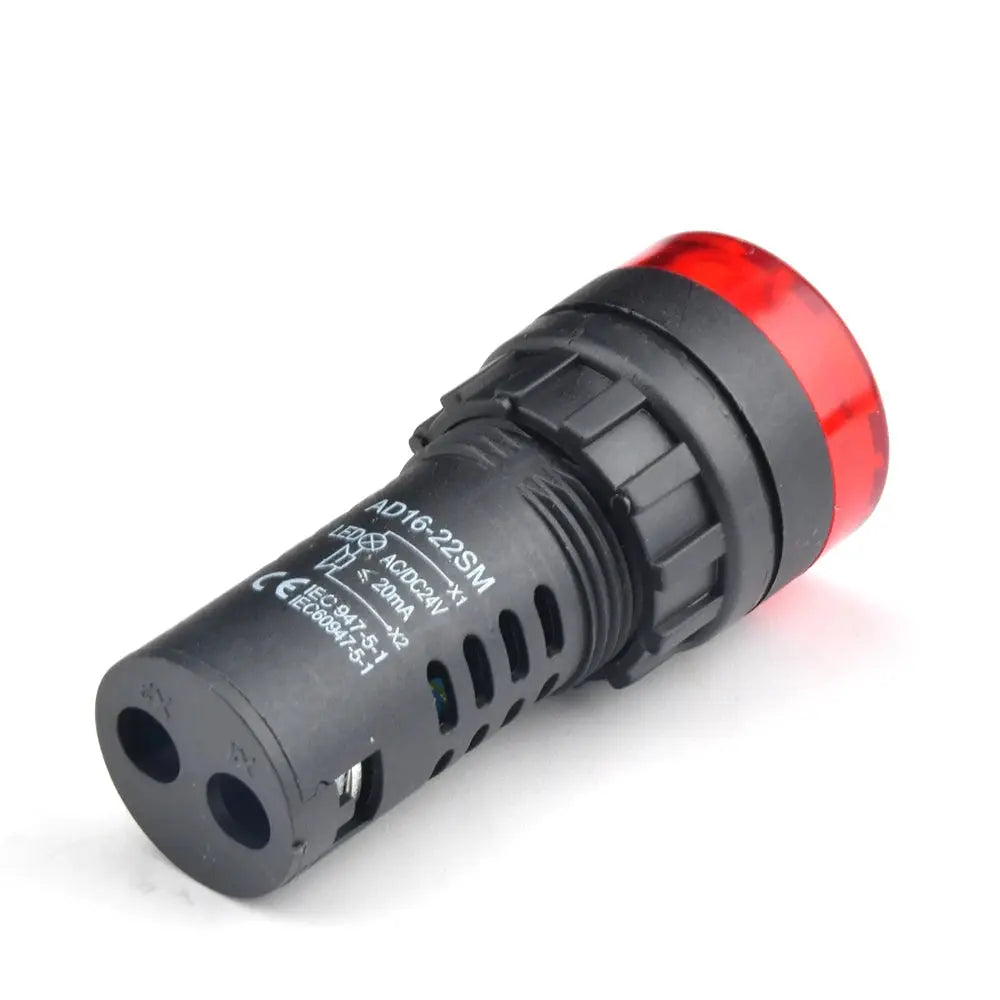 Intermittent sound and flash sound and light buzzer ED16-22SM alarm device 22MM 12V 24V 220V Gm Service Guy