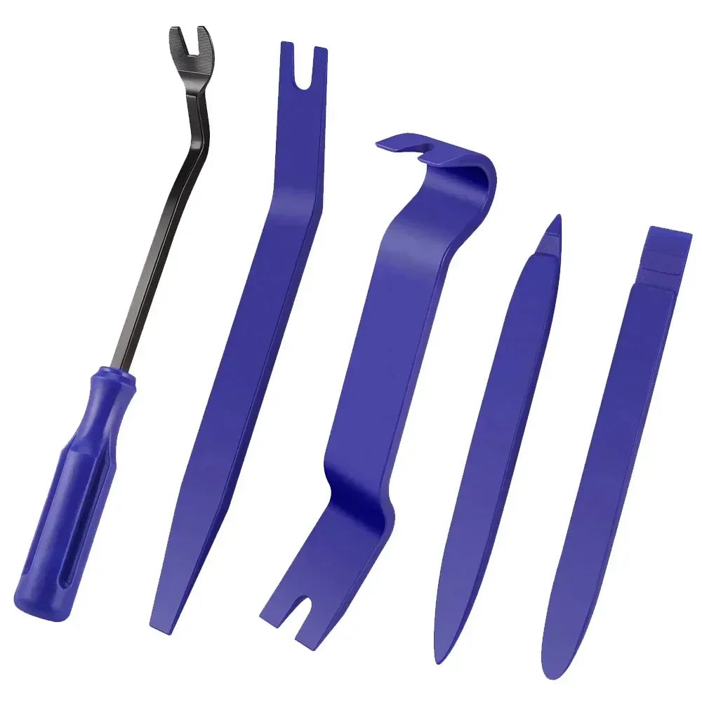 Car Interior Trim Removal Tool Kit — Non-Scratch Pry Tools for Door Clips, Fasteners, Dashboards & Audio Panels FanzyMarket