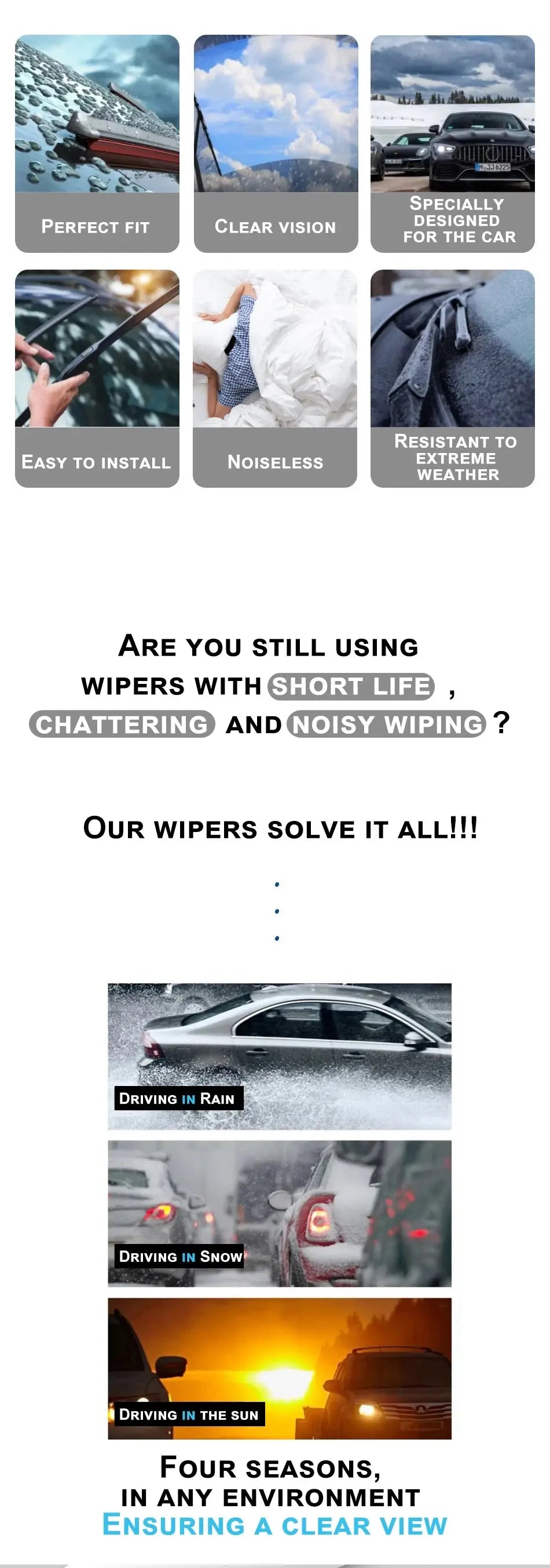 Front Windshield Windscreen Blades for Chevrolet Silverado 2014 - 2018 Car Wipers Rubber Strip Wiper 2015 2016 2017 Gm Service Guy