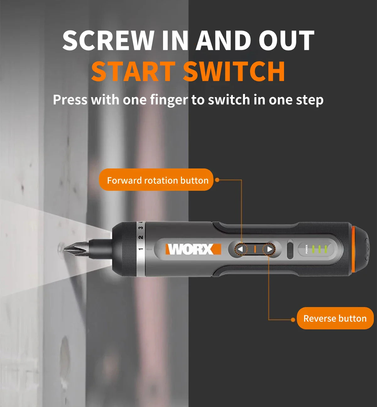 4V Cordless Electric Screwdriver Set — USB Rechargeable Smart Mini Drill, 30-Bit Kit (57mm/2.24in & 25mm/0.98in) FanzyMarket