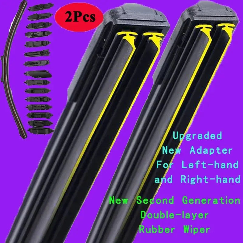 For GMC Sierra 1500 2500 3500 Pick Up 1998 1999 2000 2001 2002 2003 2004 2005 2006 Double Rubber Car Windshield Wiper Blades Gm Service Guy