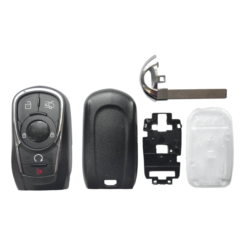 Best Key Supply Buick Lacrosse 5 Button Replacement Shell 2017-2019 For 13508414, close-up detail