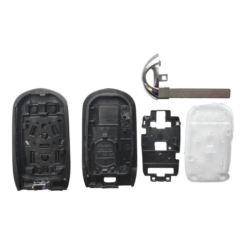 Best Key Supply Buick 5 Button Replacement Shell w/ Hatch For 13530511 /&nbsp;13506668 /&nbsp;13521090, alternate view