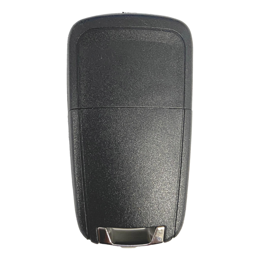 Best Key Supply Chevrolet Volt 5 Button Flip Key Shell Replacement For 22923867 / 22755323 / 22755321, alternate view