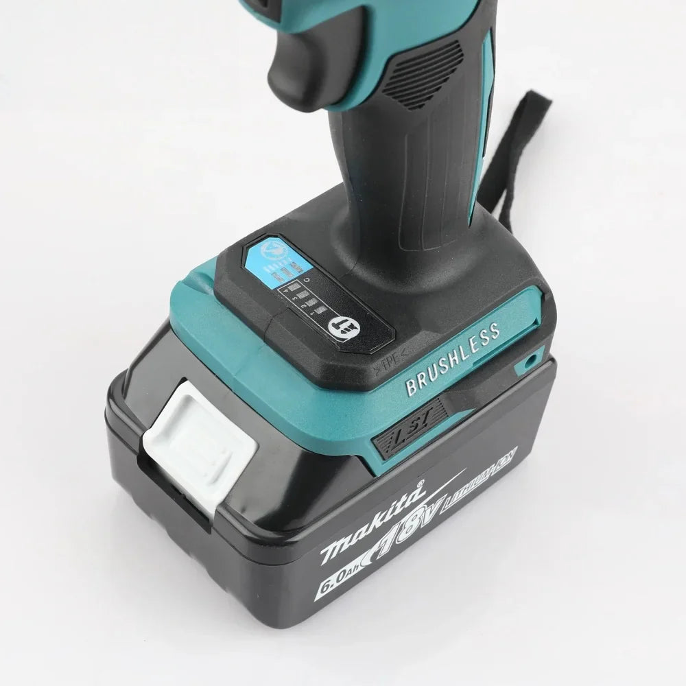 Cordless Impact Driver Brushless Motor 18V 180 N·m (133 ft·lb) T-Mode Electric Drill for Wood & Bolts FanzyMarket