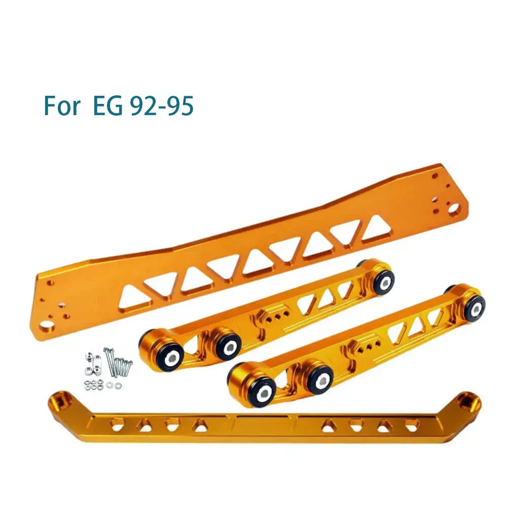 performance parts  supplier  Rear Lower Control Arm Subframe Brace Tie Bar Kit for Honda Civic EG 92-95 Gm Service Guy