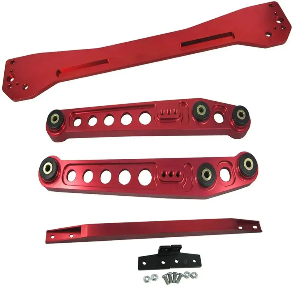 suspension Rear Subframe Brace + Tie Bar + Lower Control Arm For Honda Civic EK 1996-2000 performance parts Gm Service Guy
