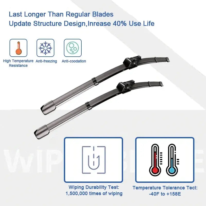Front Windshield Windscreen Blades for Chevrolet Silverado 2014 - 2018 Car Wipers Rubber Strip Wiper 2015 2016 2017 Gm Service Guy