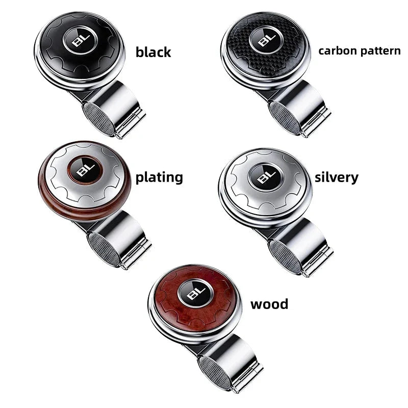 Car Steering Wheel Booster Ball – Universal Power Handle Spinner Knob with Steel Bearing Econic Blanks