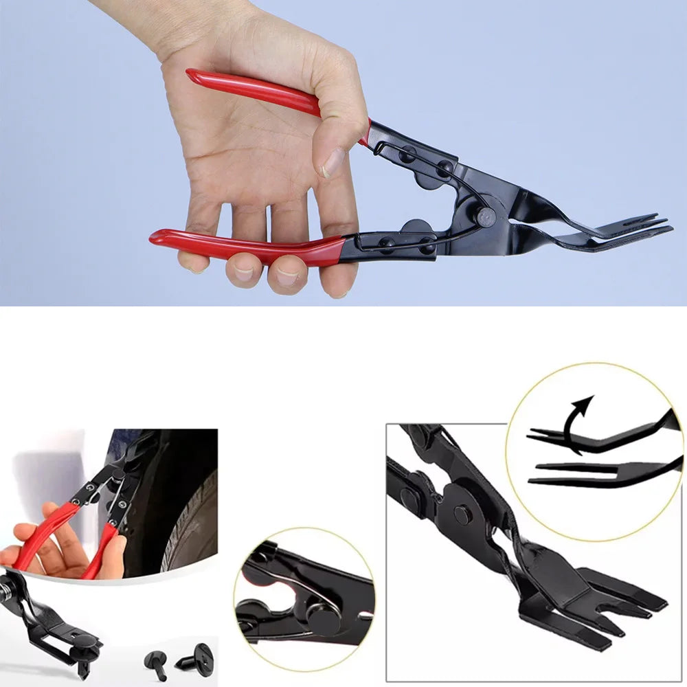 Car Interior Trim Removal Tool Kit — Non-Scratch Pry Tools for Door Clips, Fasteners, Dashboards & Audio Panels FanzyMarket