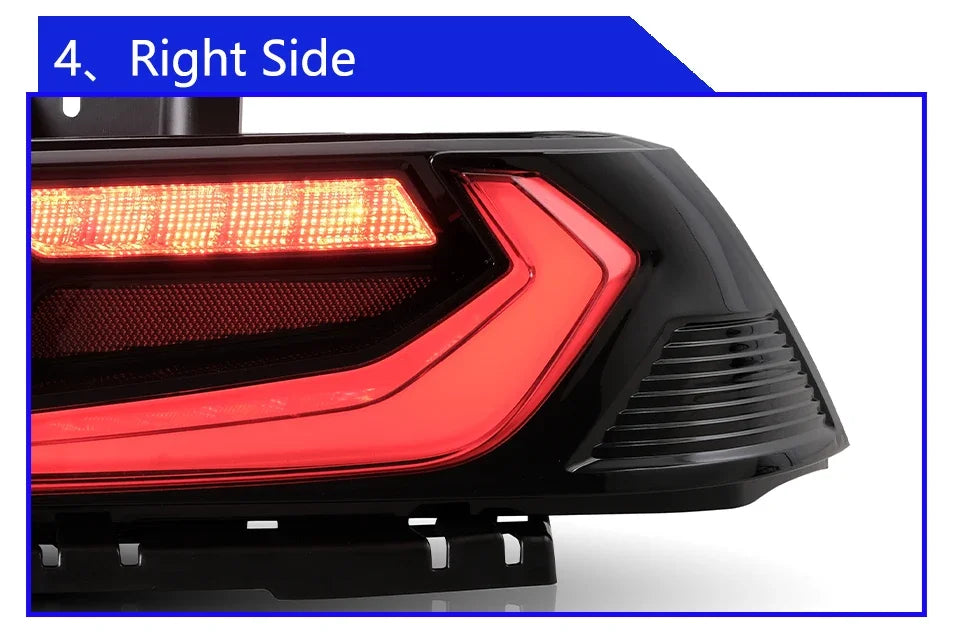 Chevrolet Camaro 2014-2020 rear LED taillight assembly with turn signals, upgrade automotive back lamps by Gm Service Guy