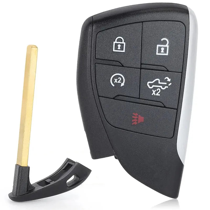 KEYECU 5 Buttons 433MHz ID49 Chip for GMC Sierra 1500 for Chevrolet Silverado 2022 2023 2024 Auto Smart Remote Key Fob YG0G21TB2 Gm Service Guy