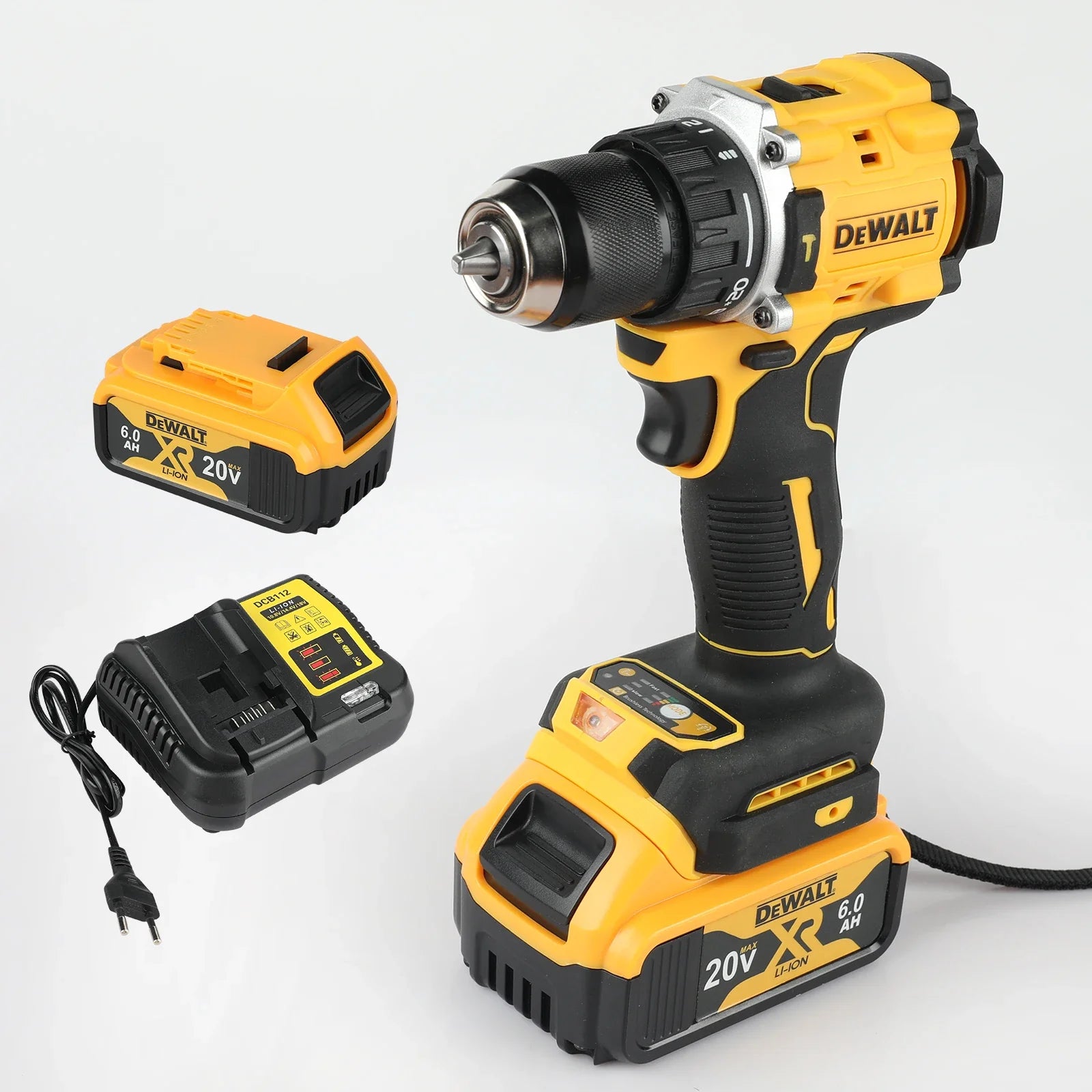 20V Max Brushless Cordless Impact Driver Multi-Function Electric Screwdriver Hand Drill FanzyMarket