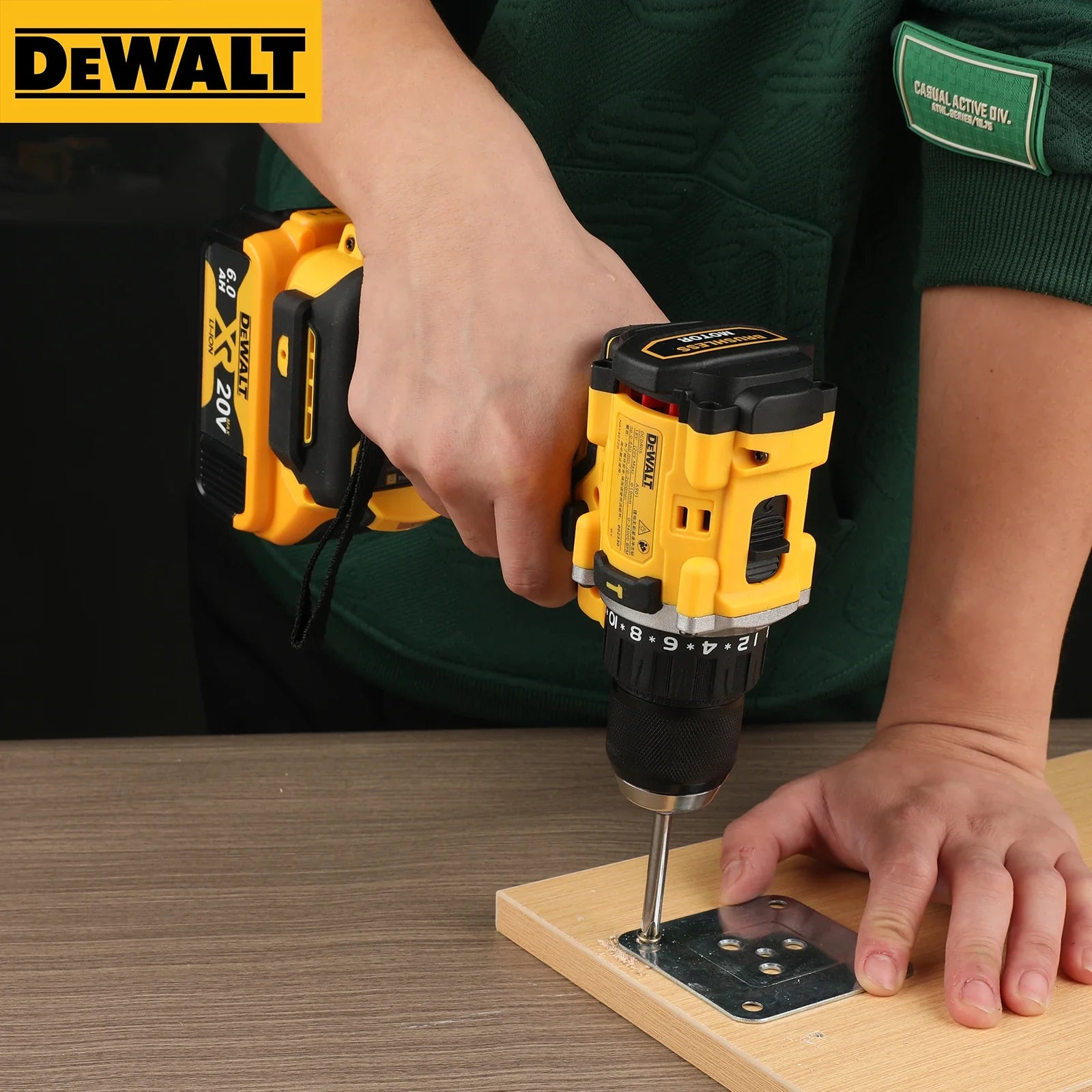 20V Max Brushless Cordless Impact Driver Multi-Function Electric Screwdriver Hand Drill FanzyMarket
