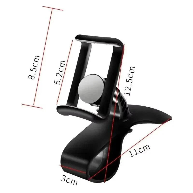 360 Rotatable Car Phone Holder Universal Cell Phone Stands Car Rack Dashboard Support for Auto Grip Mobile Phone Fixed Bracket MANDOTOS