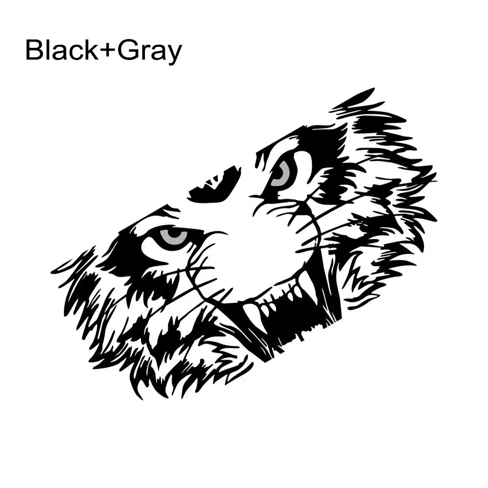 Tiger tailgate graphic decal for pickup trucks, featuring a tiger design, suitable for Ford F-150, Toyota Hilux, Silverado, RAM, and Isuzu D-Max.