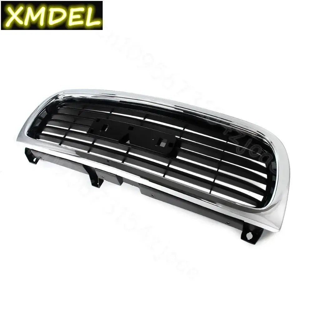 for GMC Sierra 1500 1999-2002 Glossy Black Front Hood Grills Front Bumper Upper Grille Radiator Mesh Grill Racing Grills Gm Service Guy