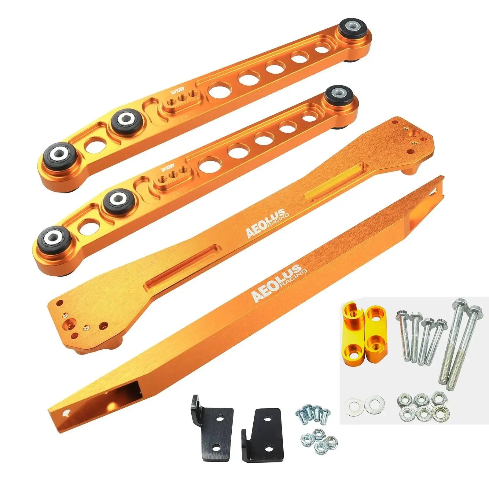 suspension Rear Subframe Brace + Tie Bar + Lower Control Arm For Honda Civic EK 1996-2000 performance parts Gm Service Guy