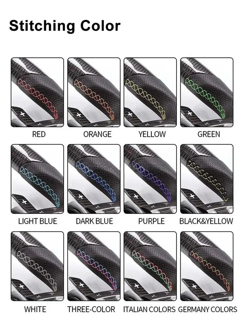 For Audi A3 A4 A6L A5 A7 Q3 Q5 Q7 B9 Modified S4 S5 S6 S7 Carbon Fiber Steering Wheel Flat Bottom Steering Wheel Motion Assembl Gm Service Guy