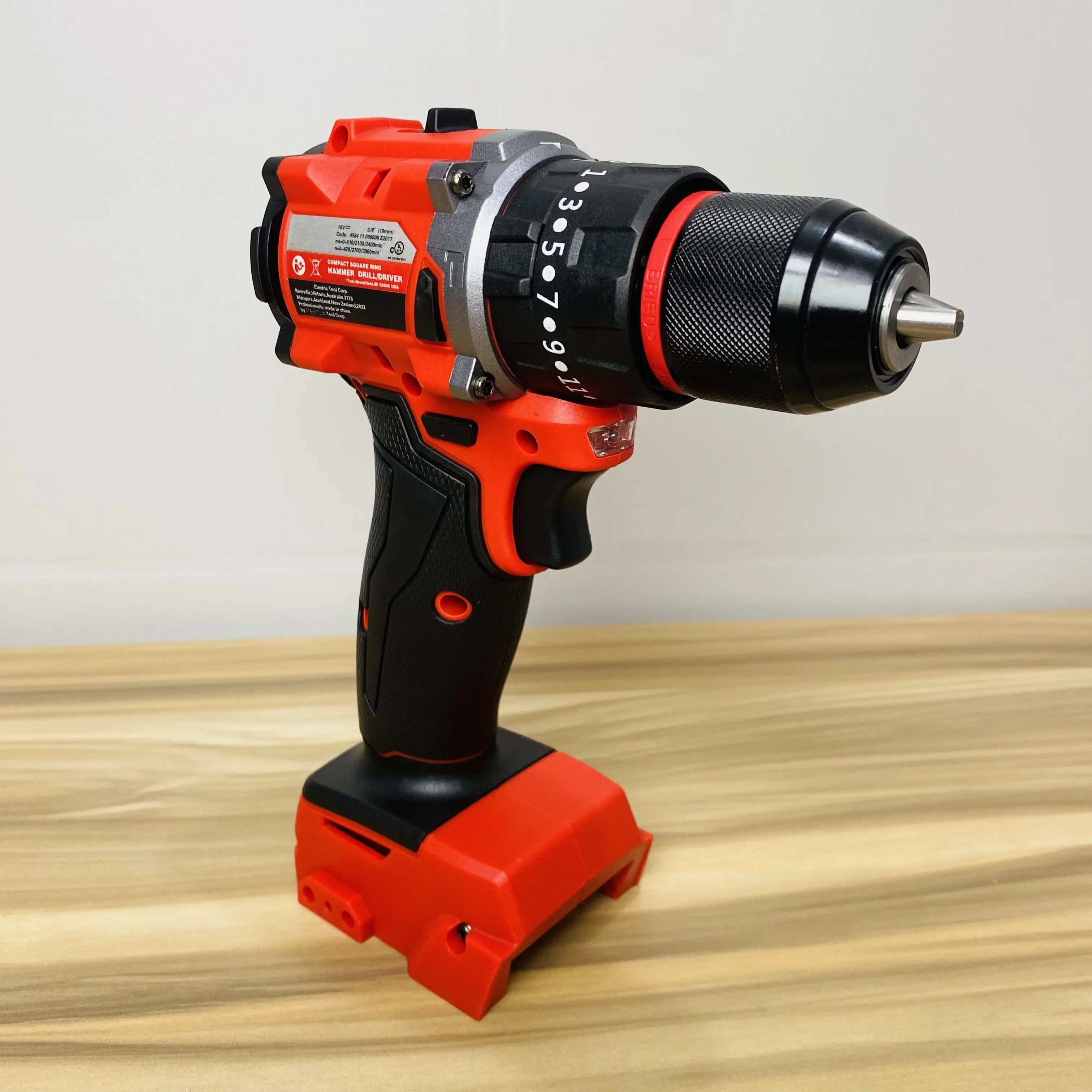 Brushless Cordless 18V Impact Drill Driver Compatible with Milwaukee Batteries, 3-Mode Hammer Drill & Screwdriver FanzyMarket