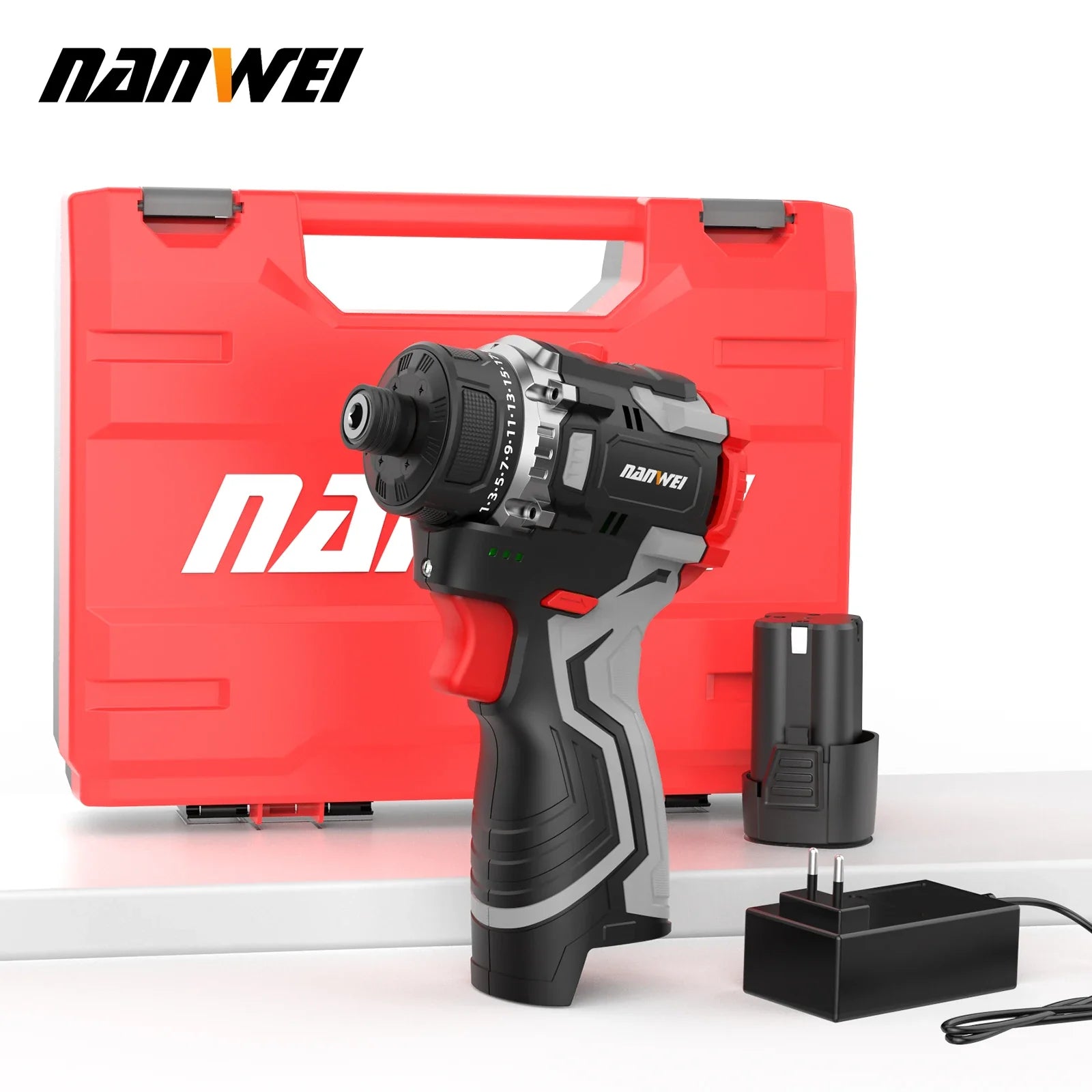 16.8V Lithium‑Ion Brushless Cordless Drill Driver - 2-Speed Handheld Screwdriver FanzyMarket