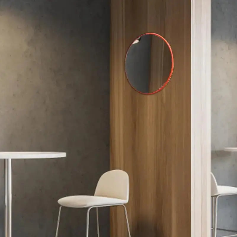 Convex Mirror Outdoor 11.8in Road Safety Convex Mirror Adjustable Parking Garage Round Convex Traffic Mirror Fish Eye Mirror Gm Service Guy
