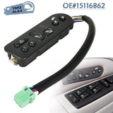 GM Service Guy electric power seat heater switch control button for Chevrolet Escalade, Tahoe, Yukon, Avalanche 2003-2006.