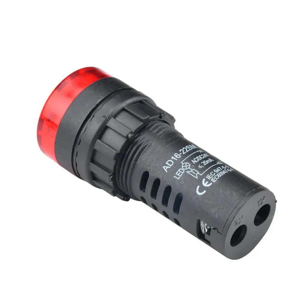 Intermittent sound and flash sound and light buzzer ED16-22SM alarm device 22MM 12V 24V 220V Gm Service Guy