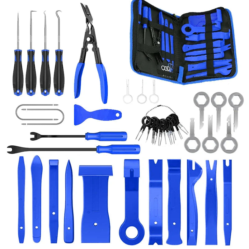 Car Trim Removal Tool Kit 5/11/41/161-Piece Auto Interior Door Panel Radio Stereo Dash Tools FanzyMarket