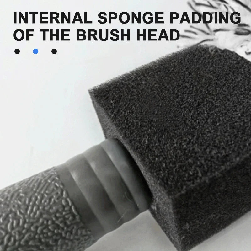 SEAMETAL Car Wheel Tire Rim Cleaning Brush Portable Plush Car Wheel Hub Brush Washing Tool Car Detailing Care Dust Removal Brush Econic Blanks
