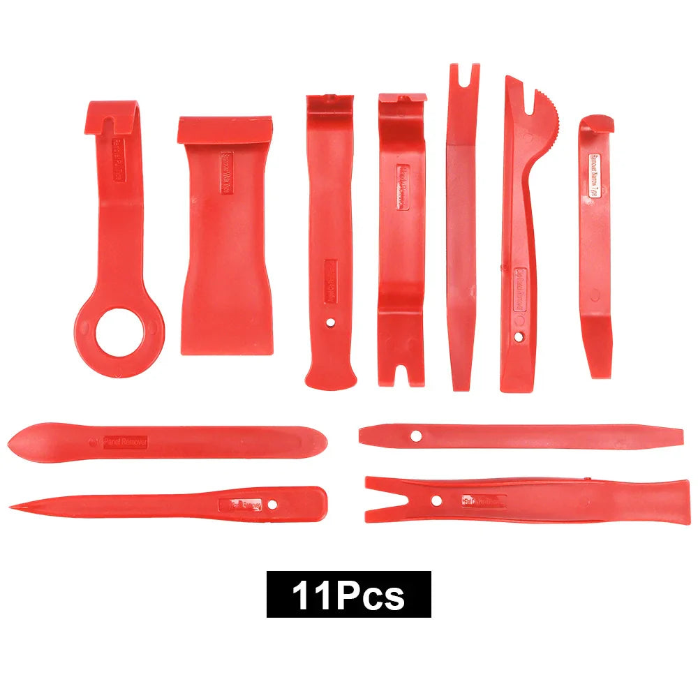Car Interior Trim Removal Tool Kit — Non-Scratch Pry Tools for Door Clips, Fasteners, Dashboards & Audio Panels FanzyMarket