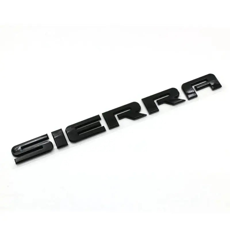 SIERRA new old letter logo car stickers for GMC sierra original rear boot label trunk modified Accessories decoration decals Gm Service Guy