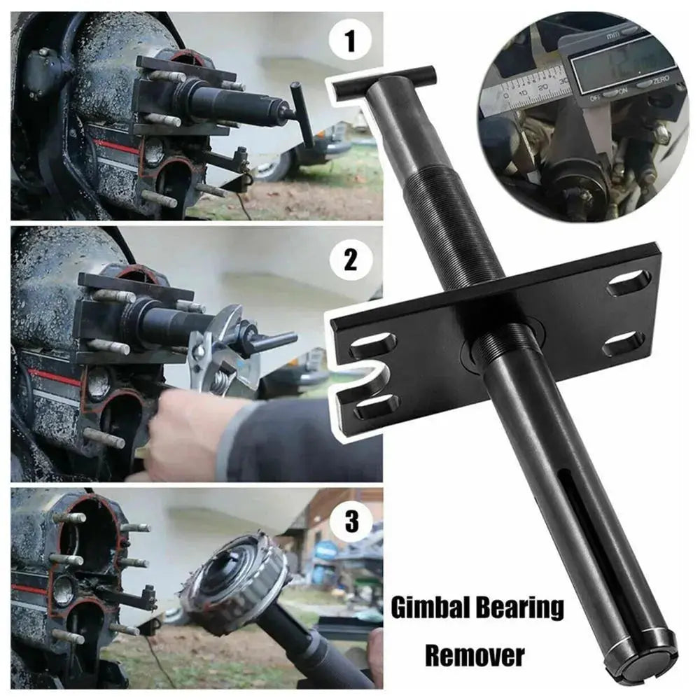 Universal Joint Bearing Puller Remover For Mercruiser Alpha1,MR, Bravo OMC Gimbal Bearing Puller Remover Installer Car Parts Gm Service Guy