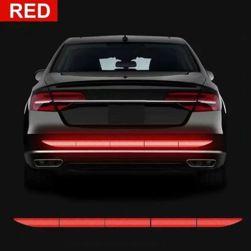 Car Wheel Hub Reflective Stripes Door Handle Safety Warning Sticker Car Rear Warning Tape Automobile Sticker Exterior Accessorie Econic Blanks