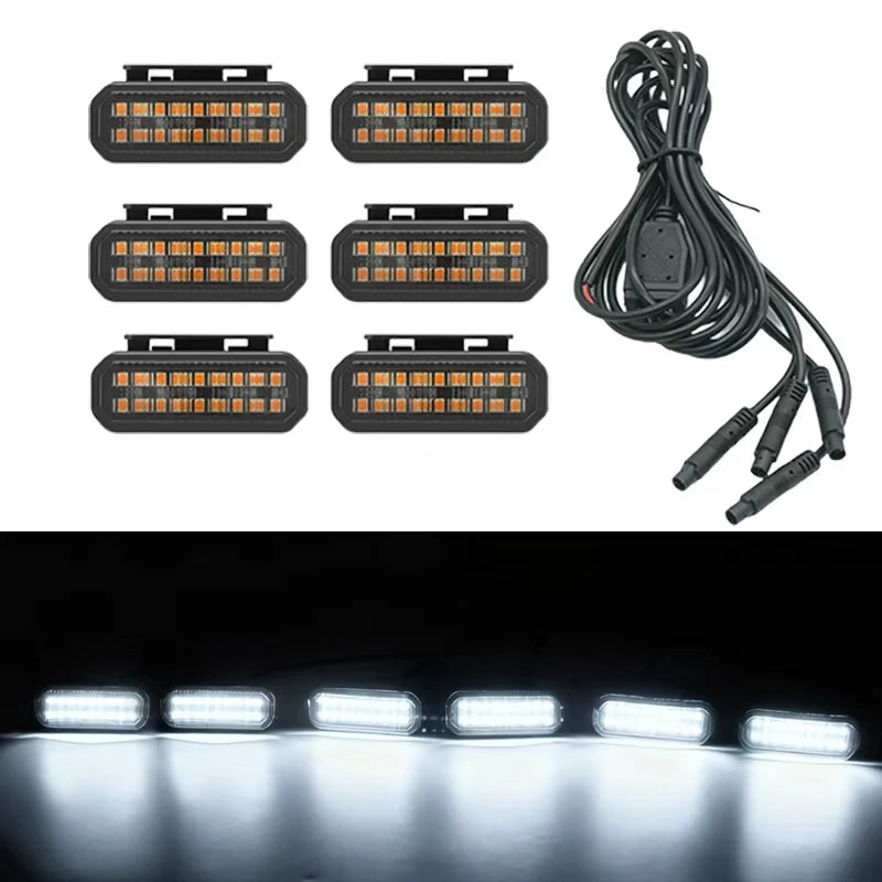 Chevrolet Silverado 2018 LED front grille light by GM Service Guy, daytime running light and LED signal lamps in the grille area.