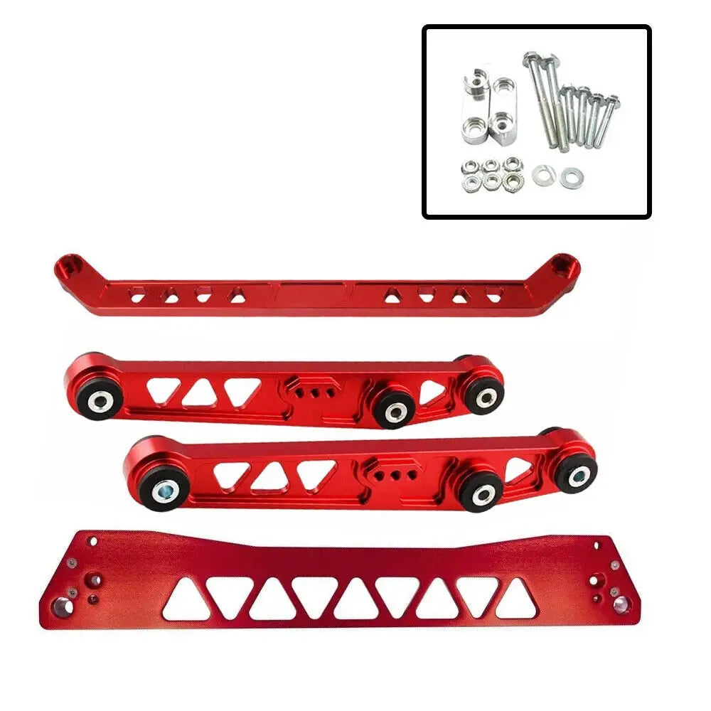 performance parts  supplier  Rear Lower Control Arm Subframe Brace Tie Bar Kit for Honda Civic EG 92-95 Gm Service Guy