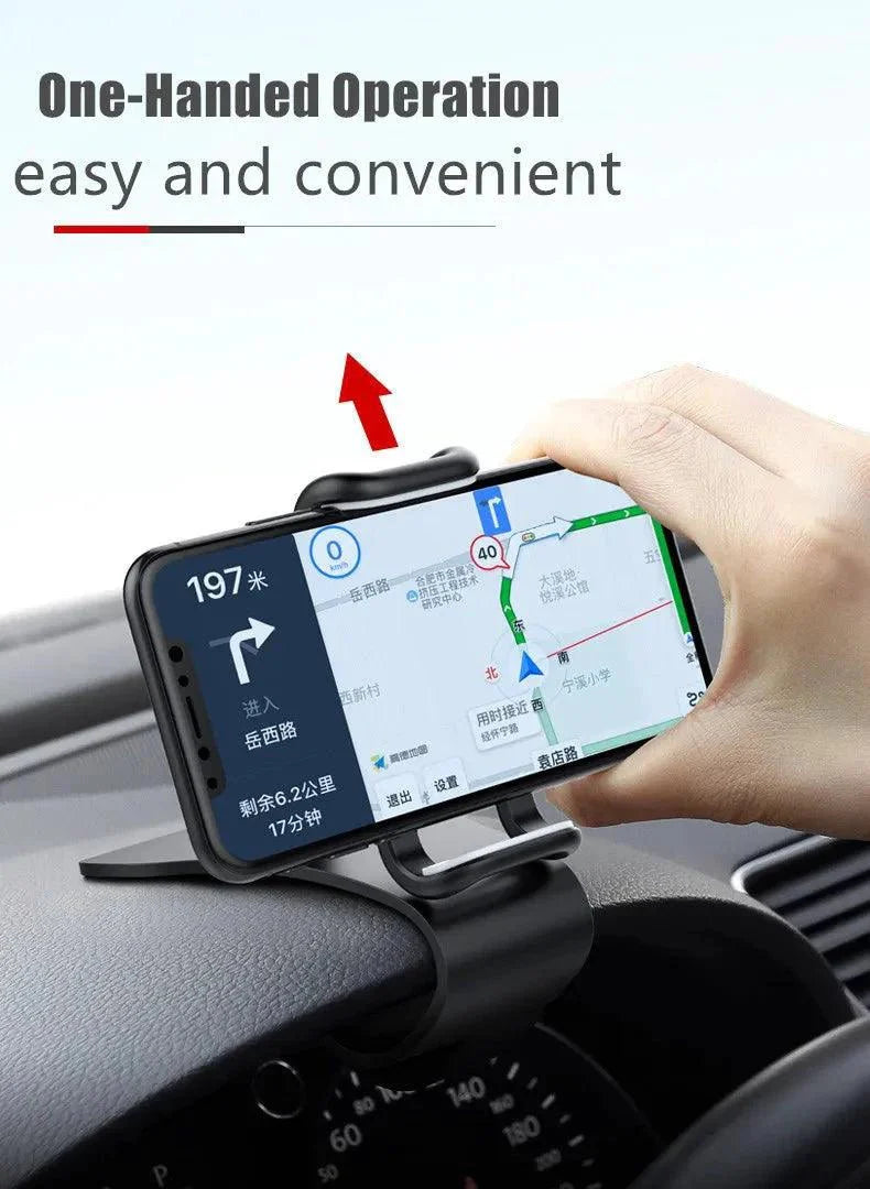 360 Rotatable Car Phone Holder Universal Cell Phone Stands Car Rack Dashboard Support for Auto Grip Mobile Phone Fixed Bracket MANDOTOS