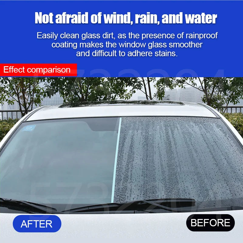 Water Repellent Spray Anti Rain Coating For Car Glass Hydrophobic Anti-rain Car Liquid Windshield Mirror Mask Auto Polish Kit Econic Blanks