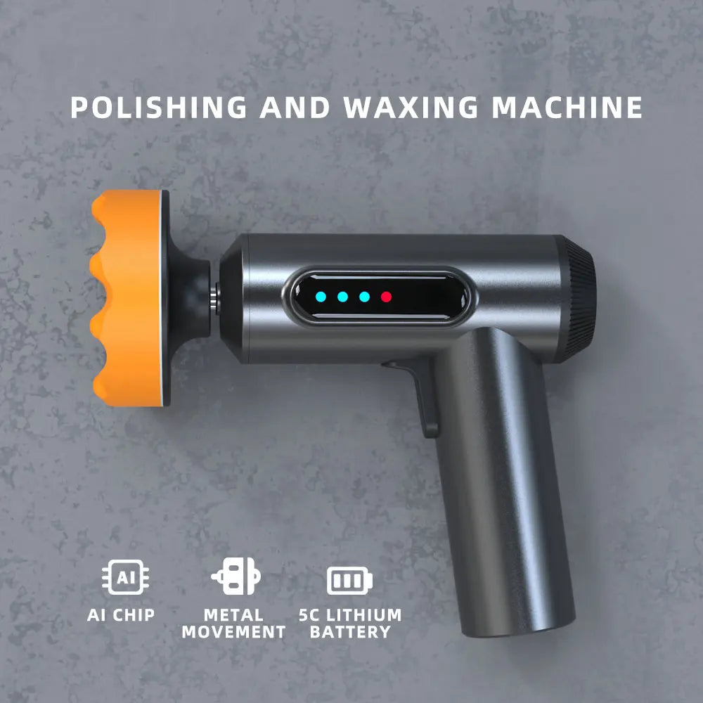 Car Polishing Sanding Machine Wireless Car Paint Scratch Repair Windscreen Glass Oil Film Remove Machine Leather Care Econic Blanks