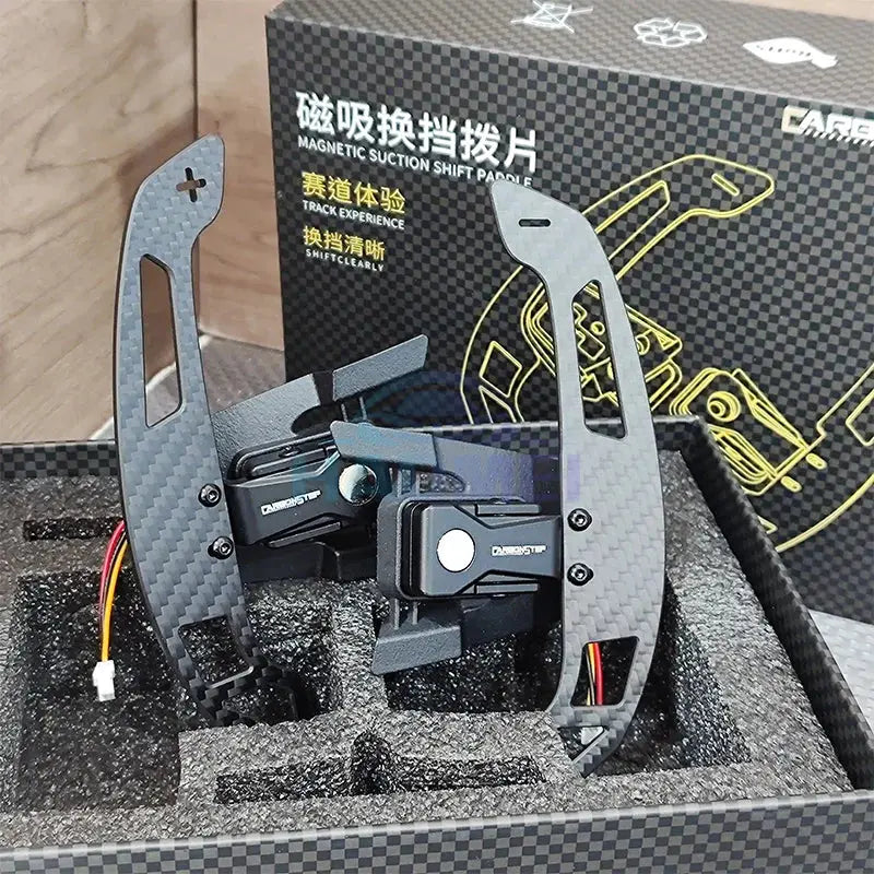 Steering wheel magnetic shift paddles for Golf 8, 7/7.5, R, GTI, Mk7, Mk8, extended shift paddles hollow , auto parts Gm Service Guy