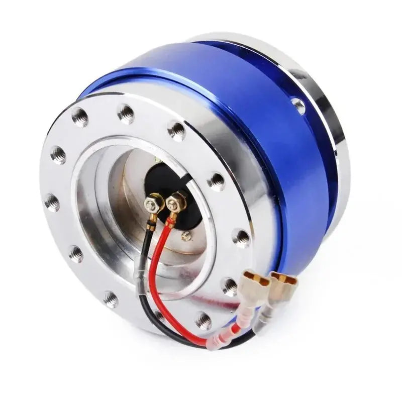 Universal Racing Steering Wheel 6 Hole Aluminum Car Quick Release Steering Wheel Snap Off Hub Adapter Boss Kit Car Accessories Gm Service Guy