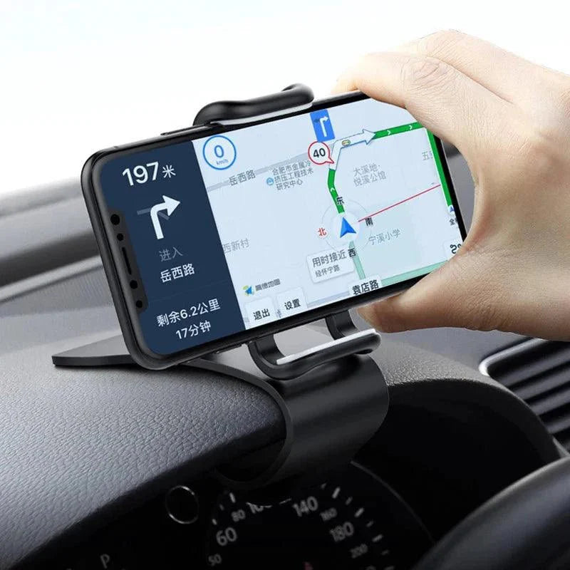 360 Rotatable Car Phone Holder Universal Cell Phone Stands Car Rack Dashboard Support for Auto Grip Mobile Phone Fixed Bracket MANDOTOS