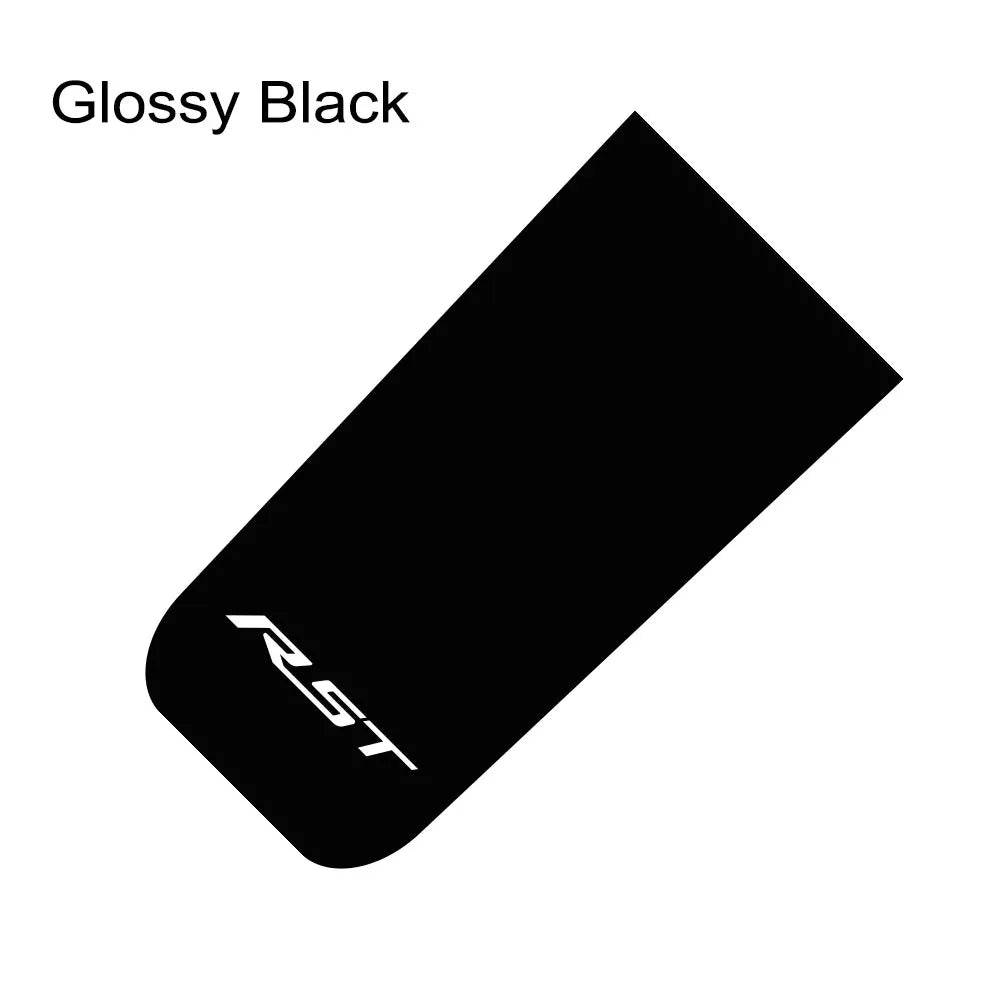 Chevrolet Silverado RST hood decal by Quality Prints USA, vinyl truck sticker with bold black and red truck-themed design