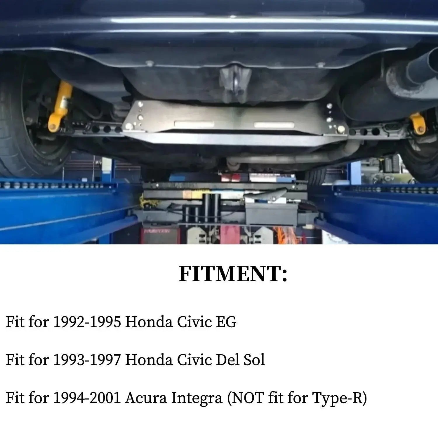 suspension Rear Subframe Brace + Tie Bar + Lower Control Arm For Honda Civic EK 1996-2000 performance parts Gm Service Guy
