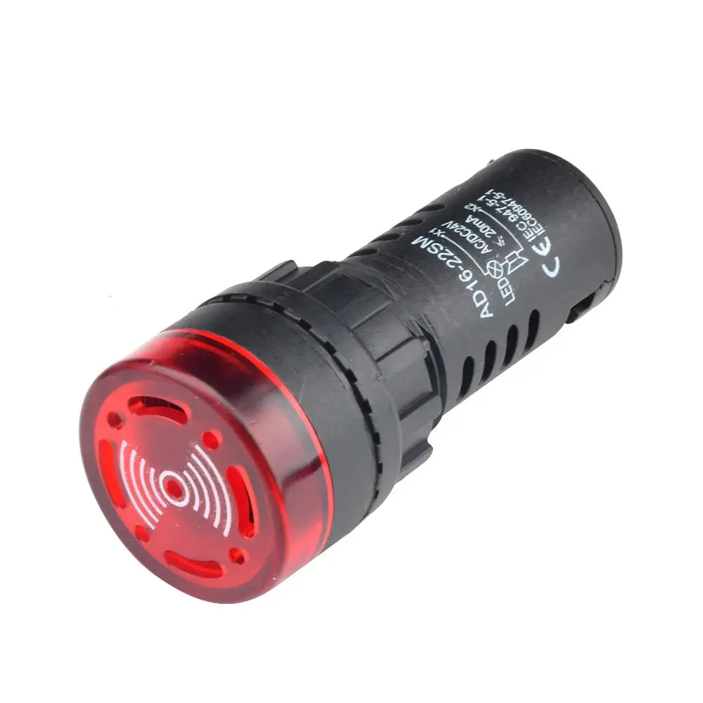 Intermittent sound and flash sound and light buzzer ED16-22SM alarm device 22MM 12V 24V 220V Gm Service Guy