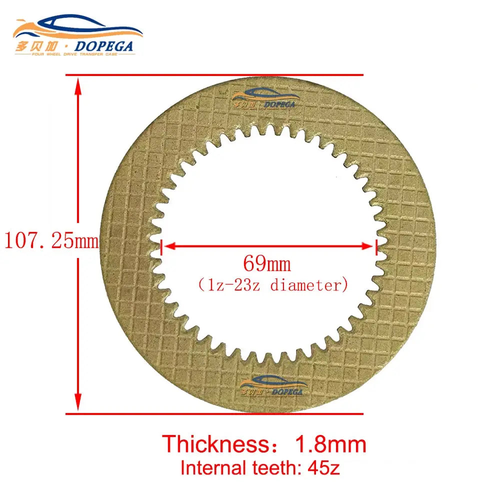 Rear Differential Clutch Disc Friction Plates Kit fit For VolksWagen Tiguan Tharu Teramont Rear Axle Clutch Parts Repair Kit Gm Service Guy